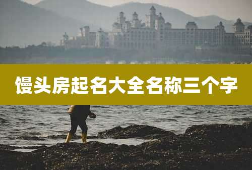 馒头房起名大全名称三个字