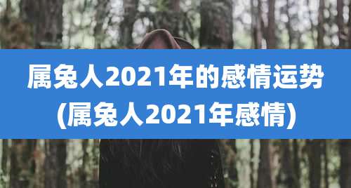 属兔人2021年的感情运势(属兔人2021年感情)