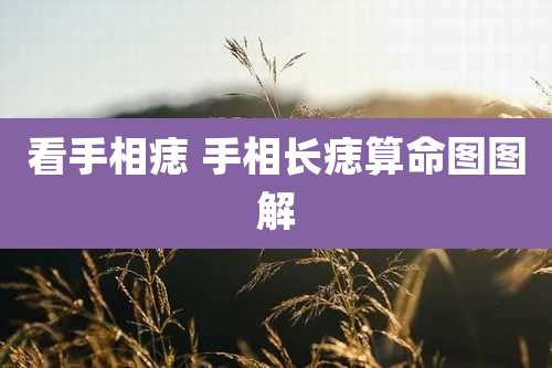 看手相痣 手相长痣算命图图解