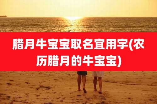 腊月牛宝宝取名宜用字(农历腊月的牛宝宝)