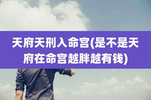 天府天刑入命宫(是不是天府在命宫越胖越有钱)