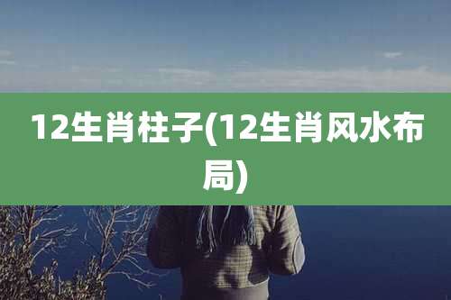 12生肖柱子(12生肖风水布局)