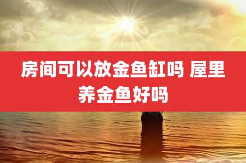 房间可以放金鱼缸吗 屋里养金鱼好吗