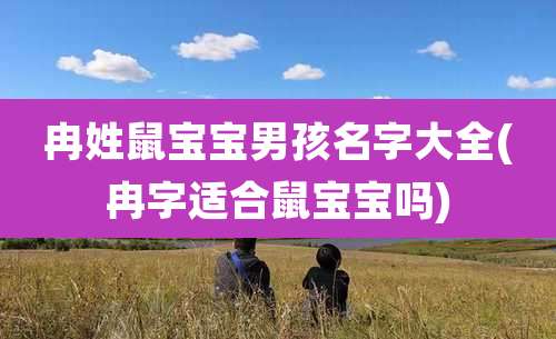 冉姓鼠宝宝男孩名字大全(冉字适合鼠宝宝吗)