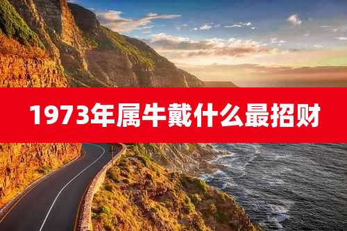 1973年属牛戴什么最招财