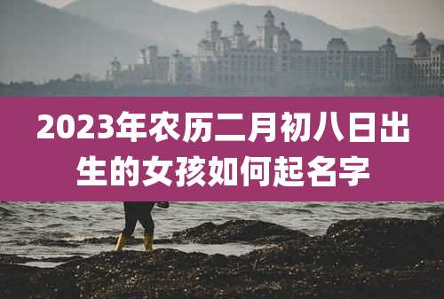 2023年农历二月初八日出生的女孩如何起名字