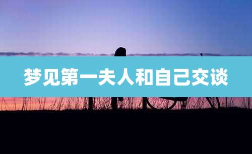 梦见第一夫人和自己交谈