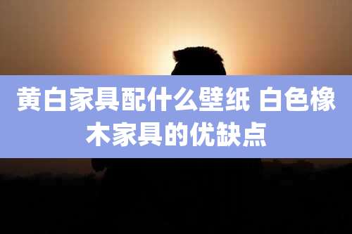 黄白家具配什么壁纸 白色橡木家具的优缺点