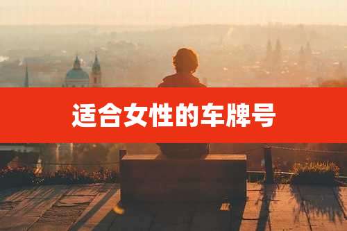 适合女性的车牌号