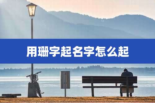 用珊字起名字怎么起
