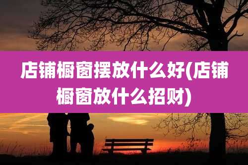 店铺橱窗摆放什么好(店铺橱窗放什么招财)