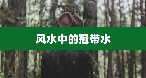 风水中的冠带水