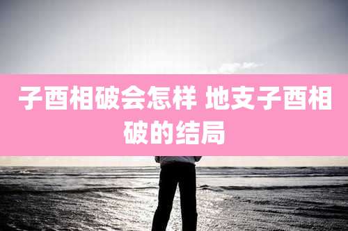 子酉相破会怎样 地支子酉相破的结局