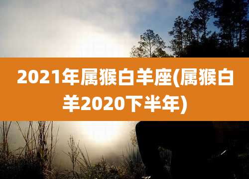 2021年属猴白羊座(属猴白羊2020下半年)