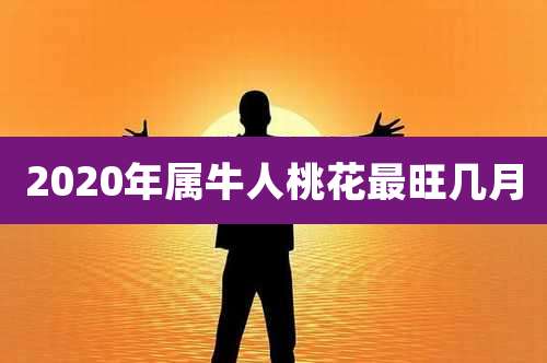 2020年属牛人桃花最旺几月