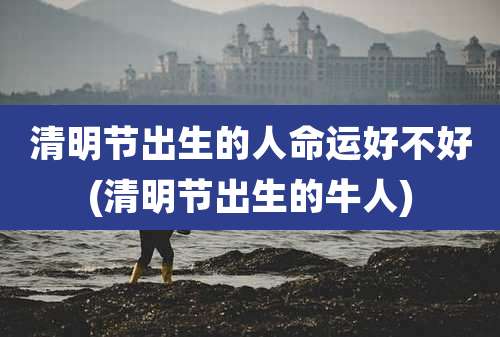清明节出生的人命运好不好(清明节出生的牛人)