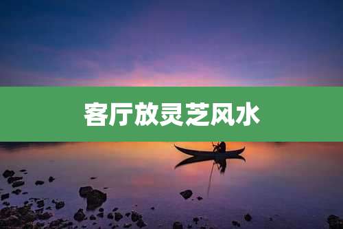客厅放灵芝风水