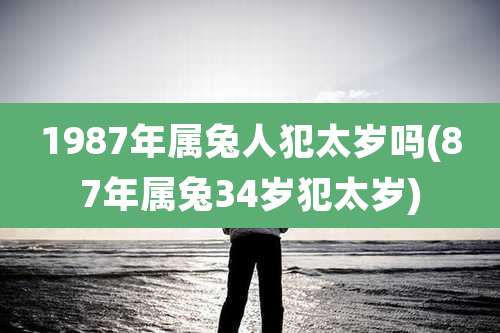 1987年属兔人犯太岁吗(87年属兔34岁犯太岁)