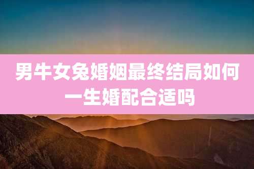男牛女兔婚姻最终结局如何 一生婚配合适吗