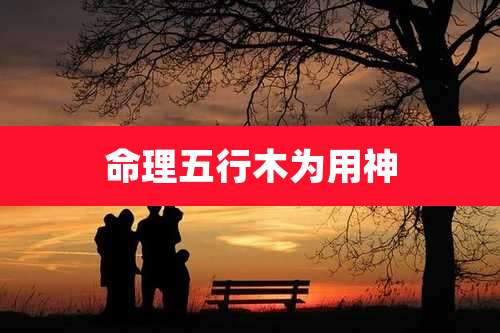 命理五行木为用神