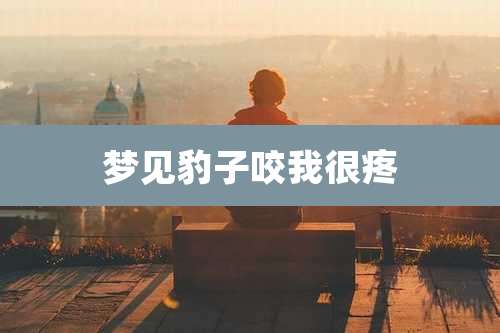 梦见豹子咬我很疼