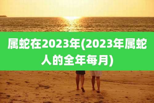 属蛇在2023年(2023年属蛇人的全年每月)