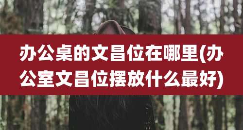 办公桌的文昌位在哪里(办公室文昌位摆放什么最好)