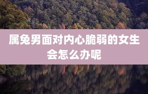 属兔男面对内心脆弱的女生会怎么办呢
