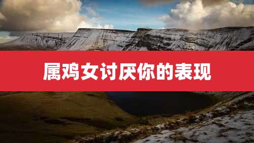 属鸡女讨厌你的表现