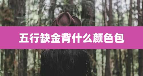 五行缺金背什么颜色包