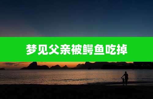 梦见父亲被鳄鱼吃掉