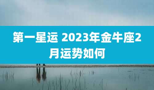 第一星运 2023年金牛座2月运势如何