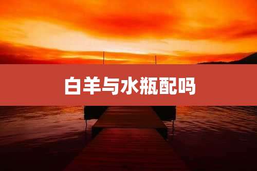 白羊与水瓶配吗