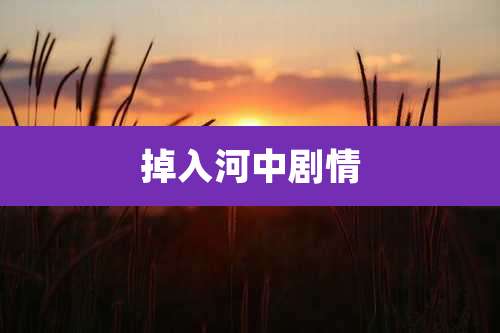 掉入河中剧情