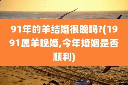 91年的羊结婚很晚吗?(1991属羊晚婚,今年婚姻是否顺利)