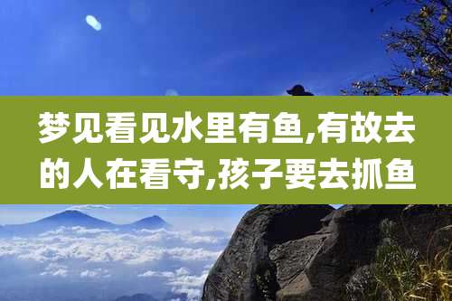 梦见看见水里有鱼,有故去的人在看守,孩子要去抓鱼