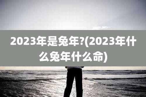 2023年是兔年?(2023年什么兔年什么命)