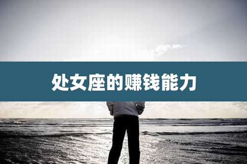 处女座的赚钱能力