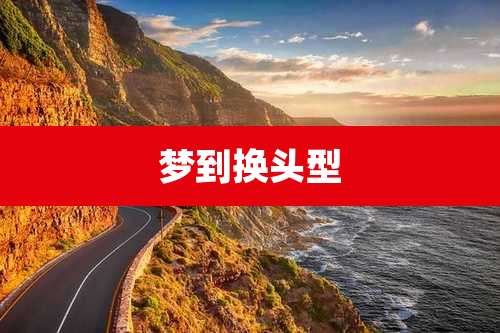 梦到换头型