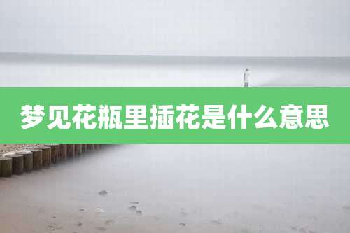 梦见花瓶里插花是什么意思