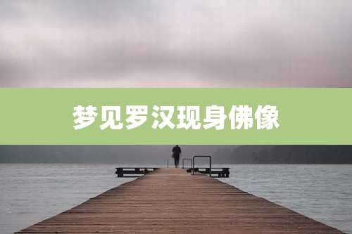 梦见罗汉现身佛像
