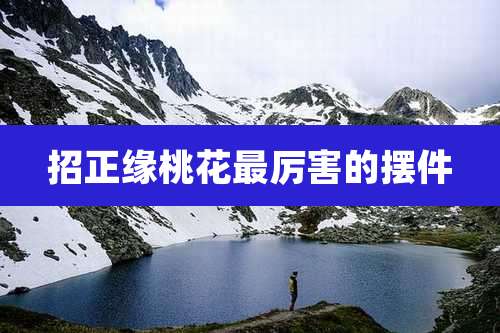 招正缘桃花最厉害的摆件