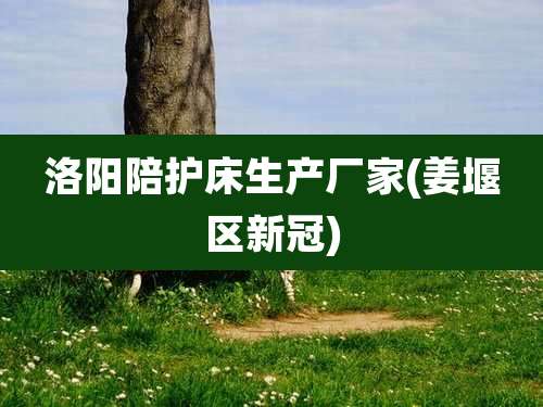 洛阳陪护床生产厂家(姜堰区新冠)