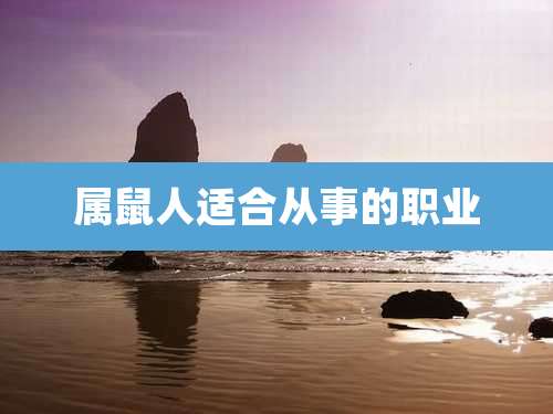 属鼠人适合从事的职业