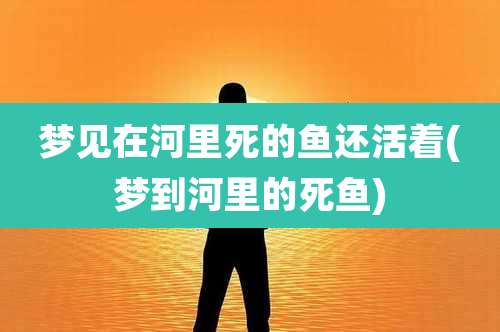 梦见在河里死的鱼还活着(梦到河里的死鱼)