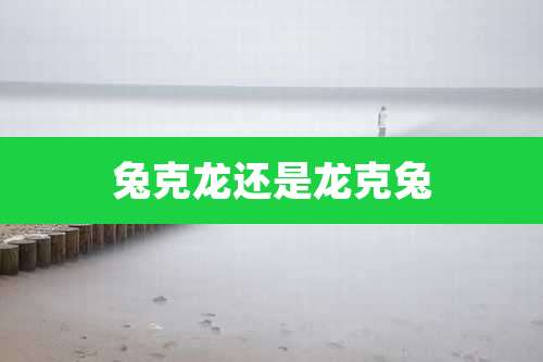 兔克龙还是龙克兔