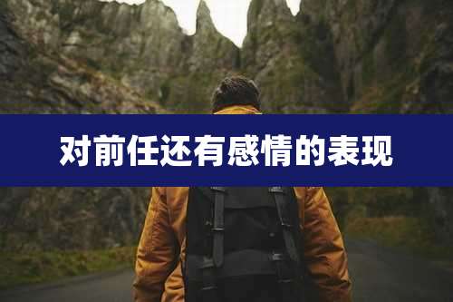 对前任还有感情的表现
