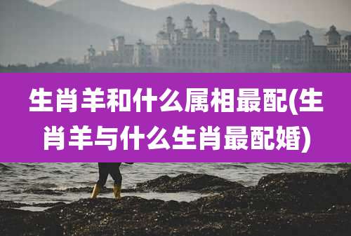 生肖羊和什么属相最配(生肖羊与什么生肖最配婚)