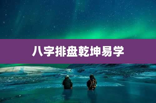 八字排盘乾坤易学