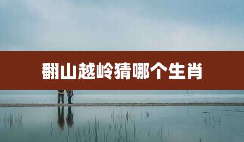 翻山越岭猜哪个生肖